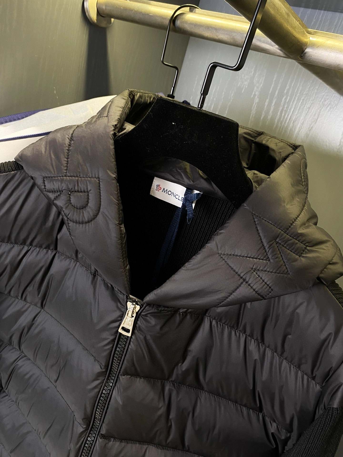 wg.luxury-- 7o9385r Down jacket white goose down wool 3colour item: E-F020J0560-3H